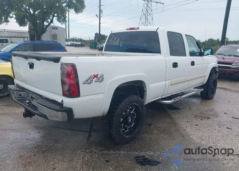2006 Chevrolet Silverado 1500Hd Lt1 из США, поврежденный, VIN 1GCGK13U46F135775